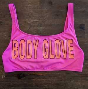 Body Glove hot pink swimsuit top